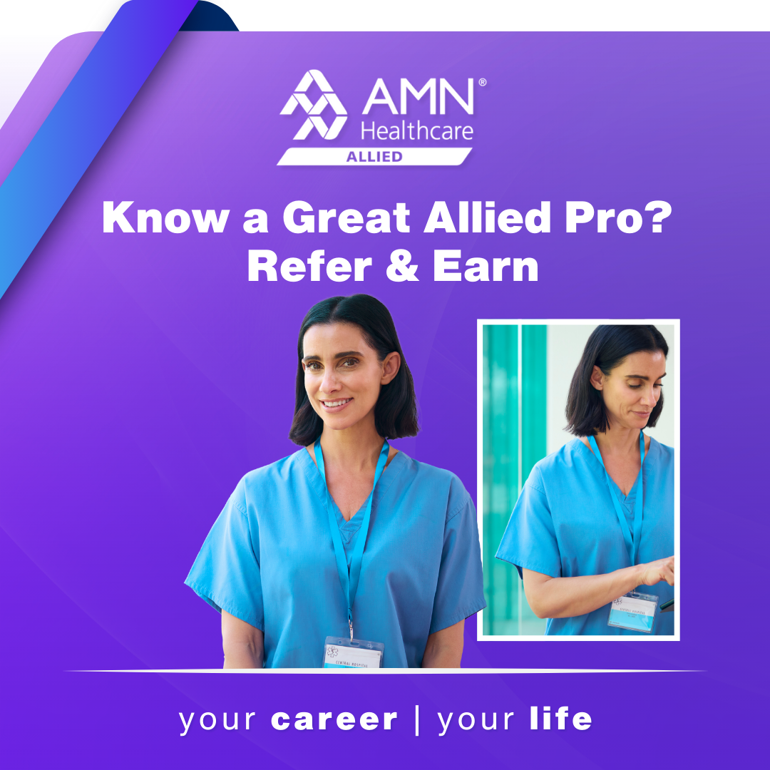 AMN Healthcare Allied Facebook ad