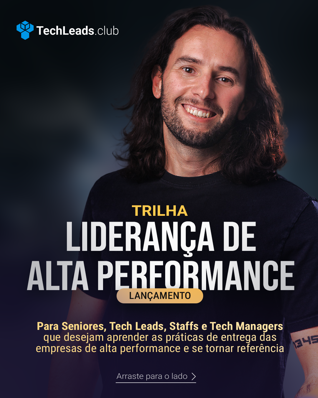 Tech Leads club Facebook ad: Aqui está uma legenda para Facebook Ads baseada…