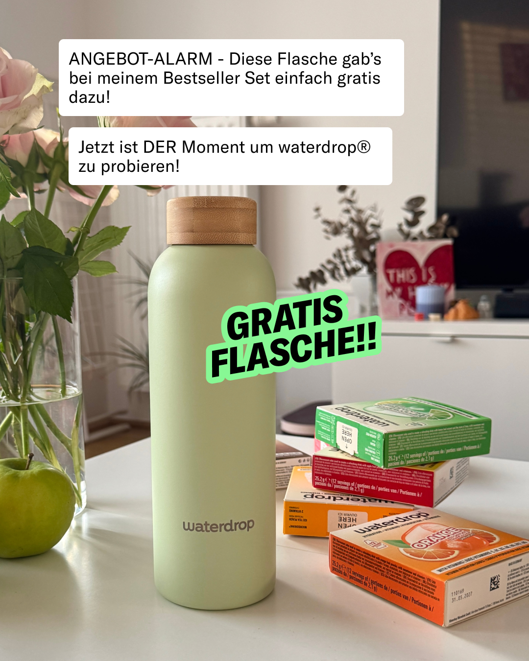 waterdrop Facebook ad