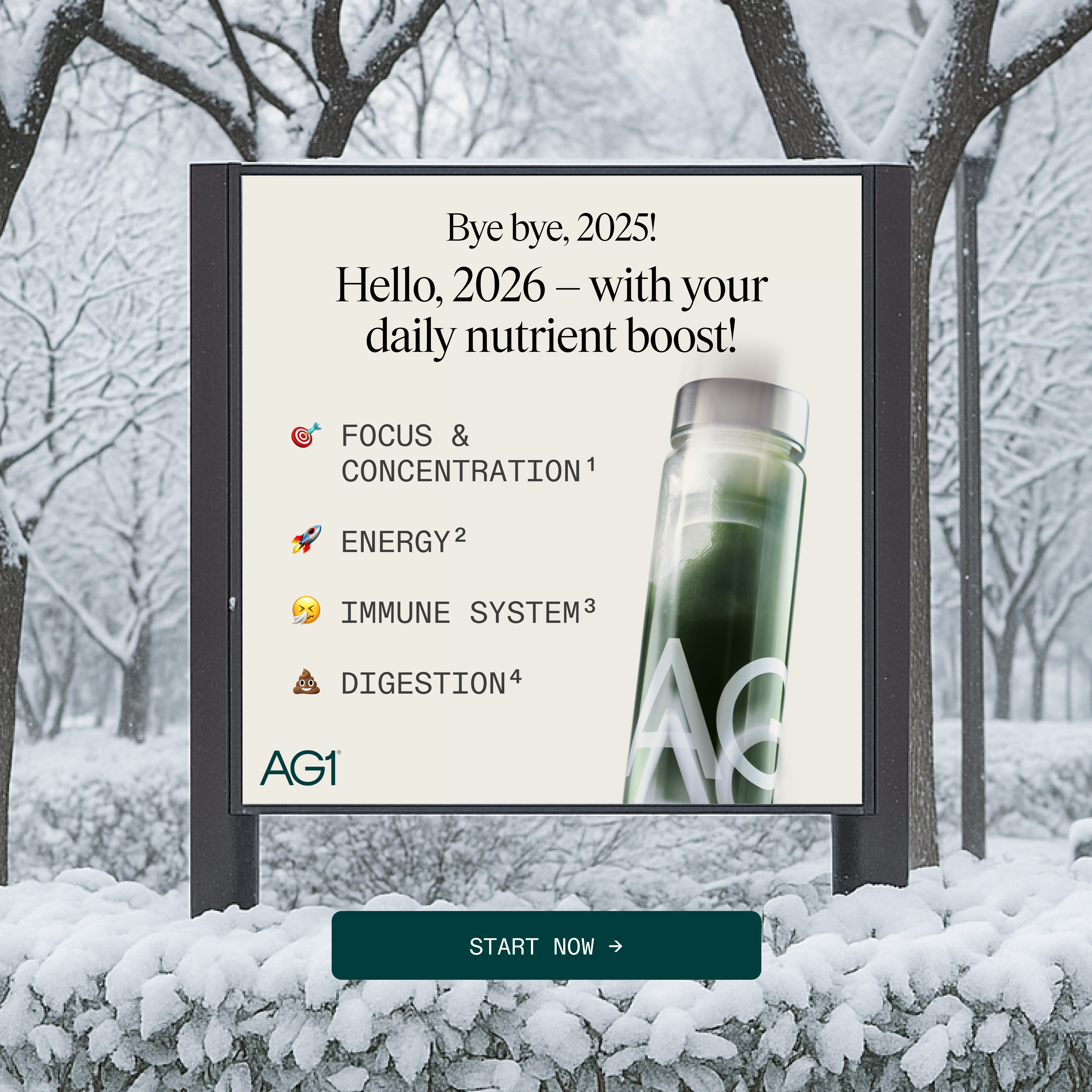AG1 by Athletic Greens Facebook ad