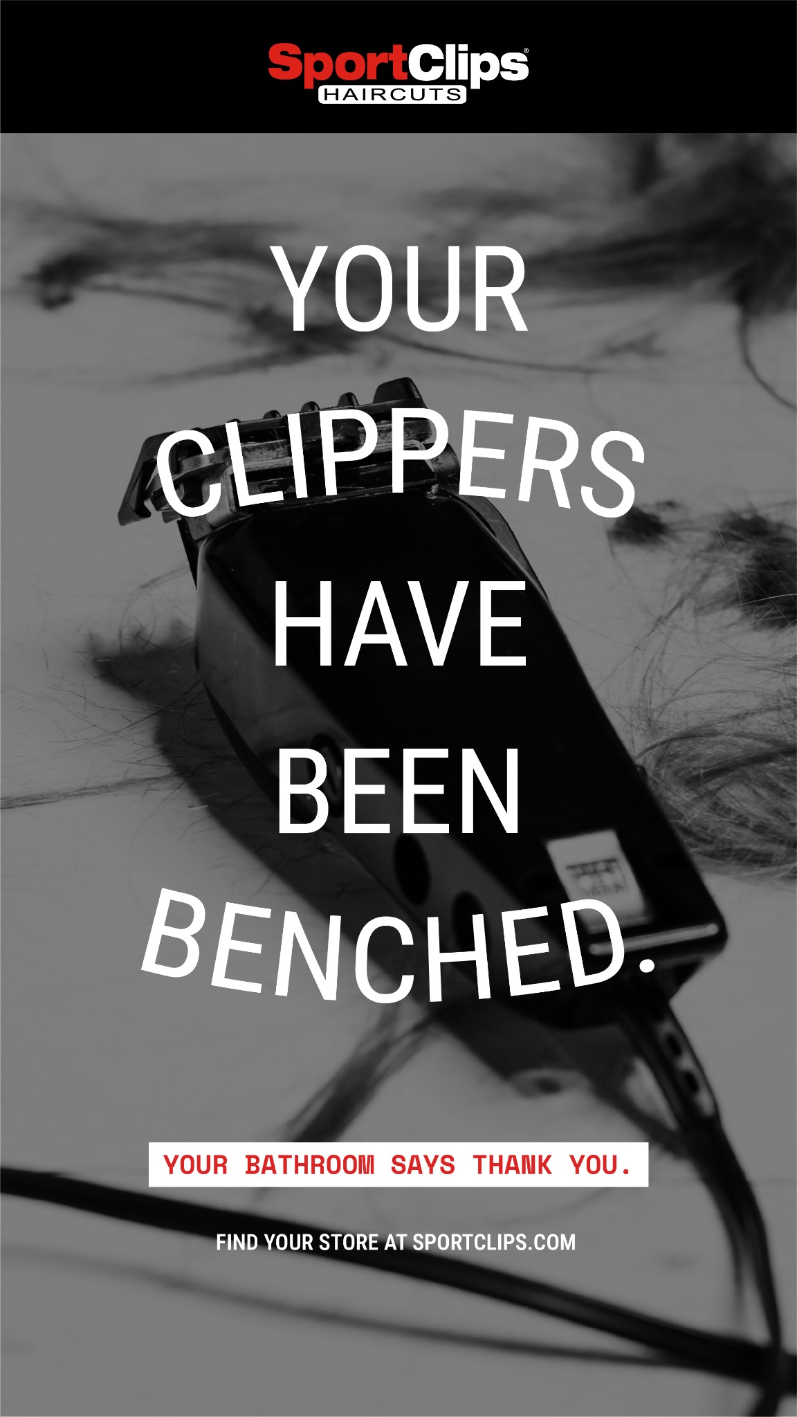 Sport Clips Haircuts Facebook ad