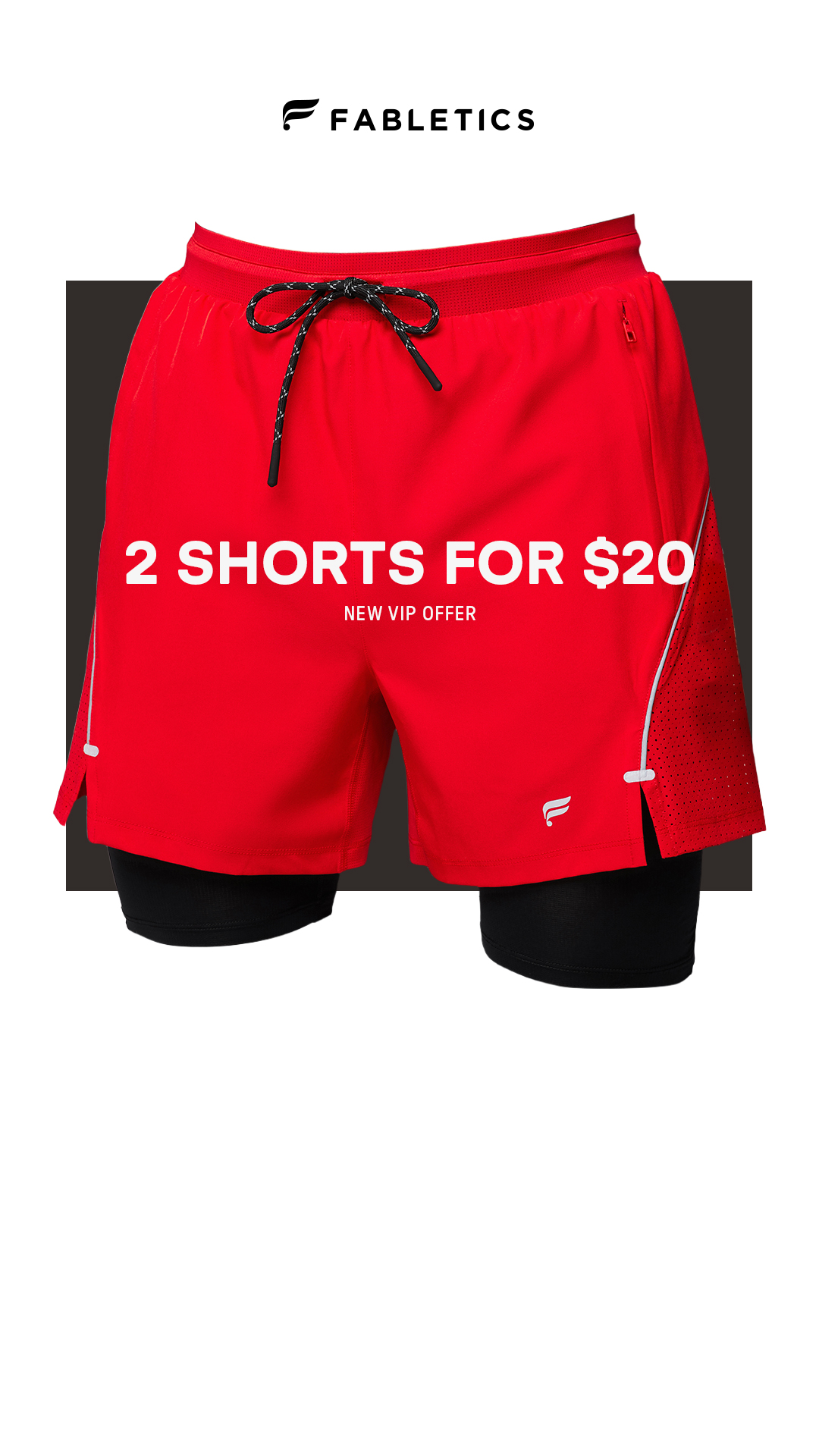 Fabletics Men Facebook ad