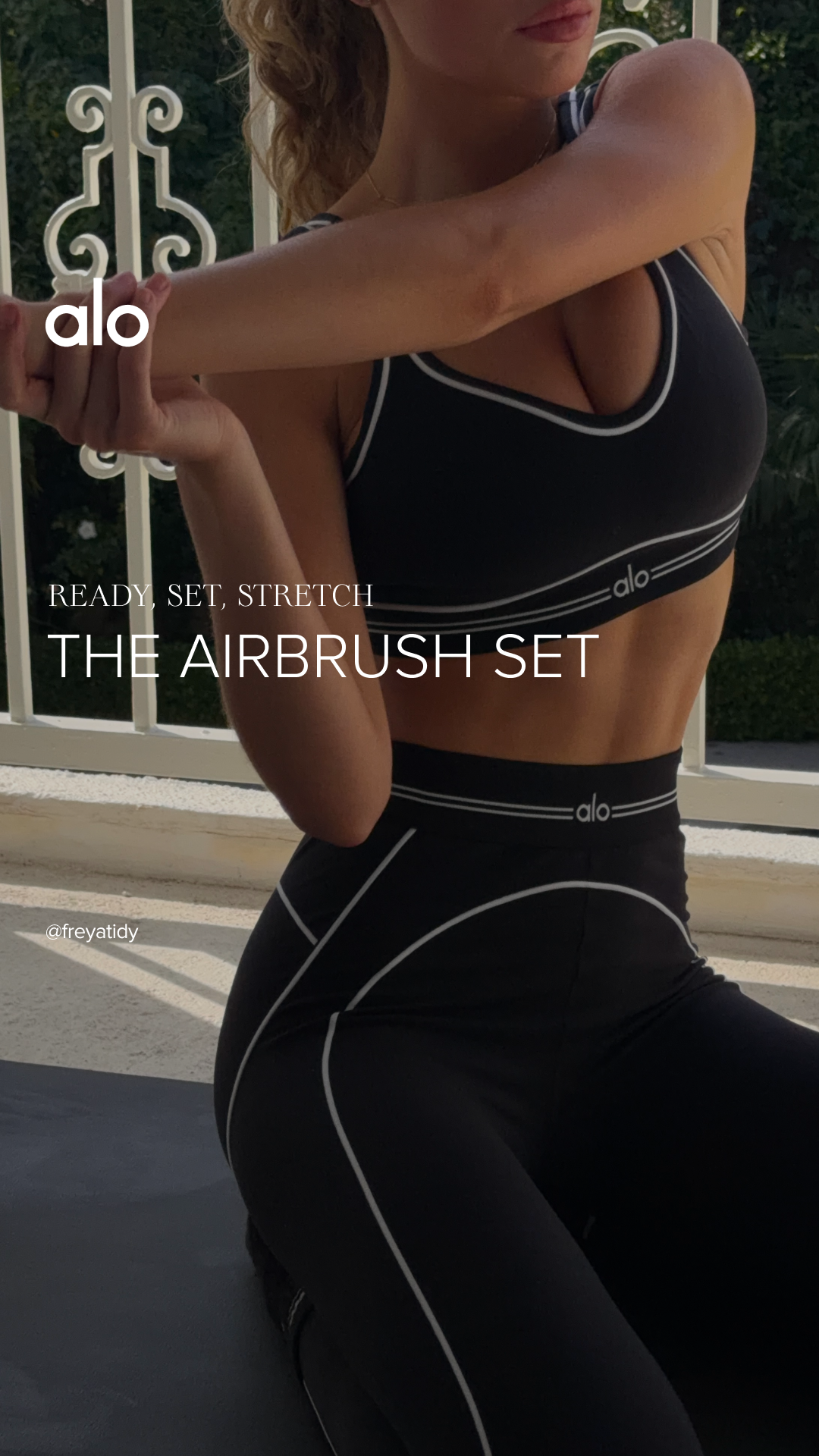 Alo Yoga Facebook ad