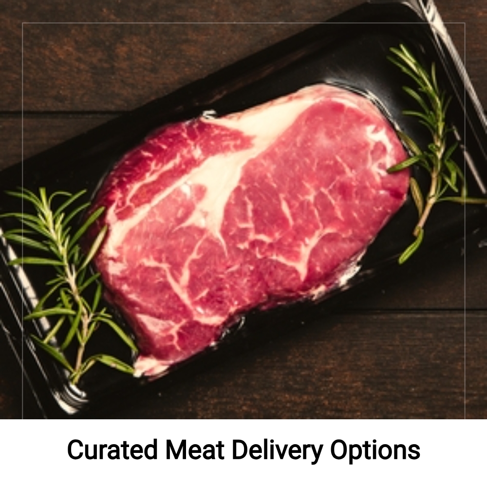 QuickSearches Radiance Facebook ad: Delight In Curated Meat Surprises At Your Door.