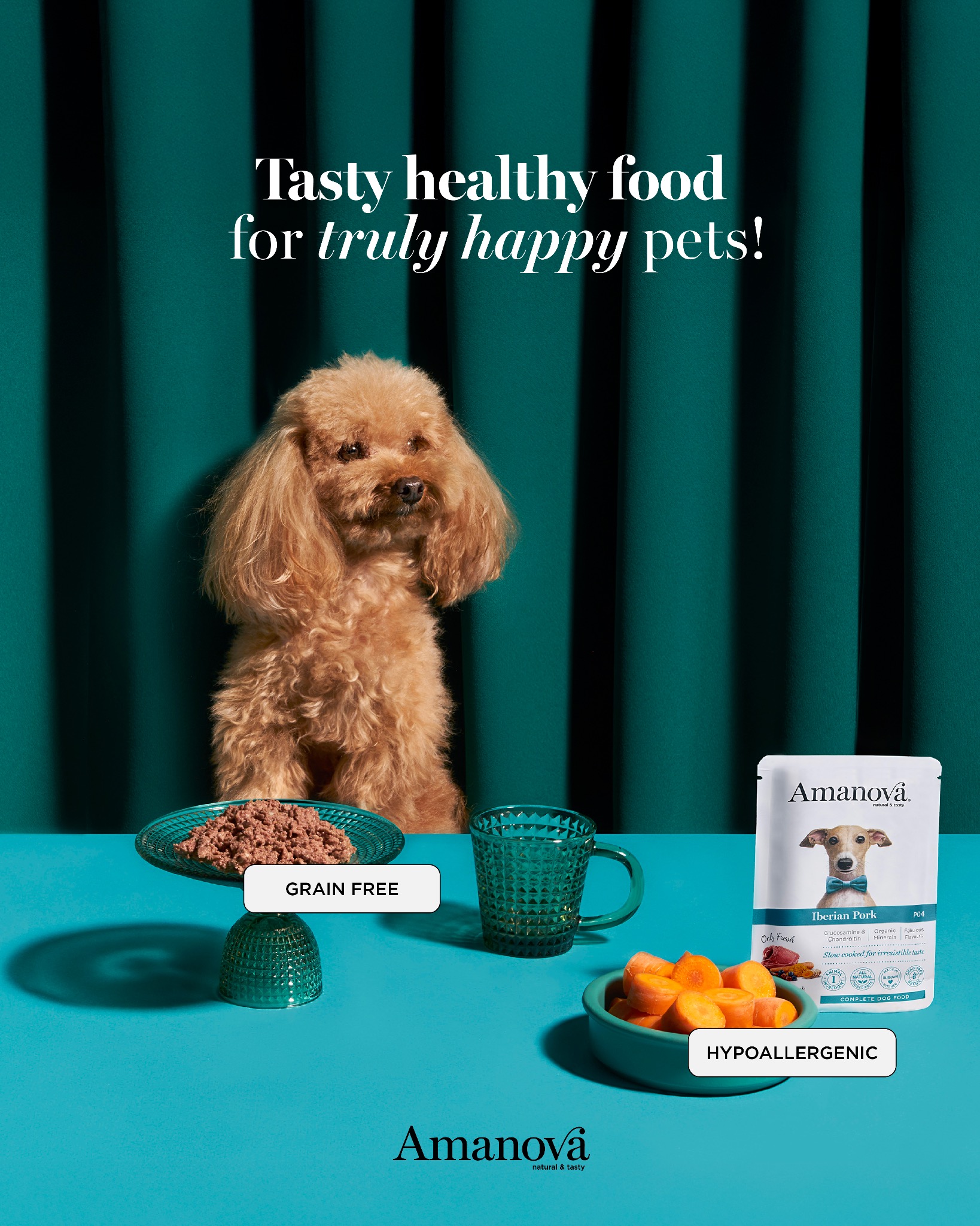 Amanova Pet Food Facebook ad