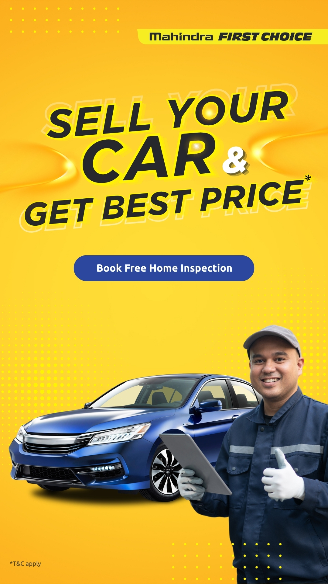 Mahindra First Choice Wheels Facebook ad
