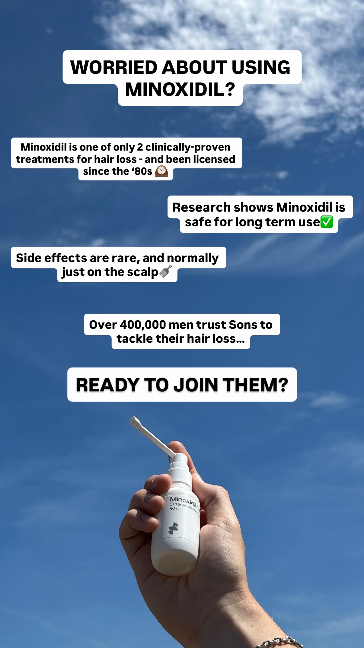 Sons Facebook ad