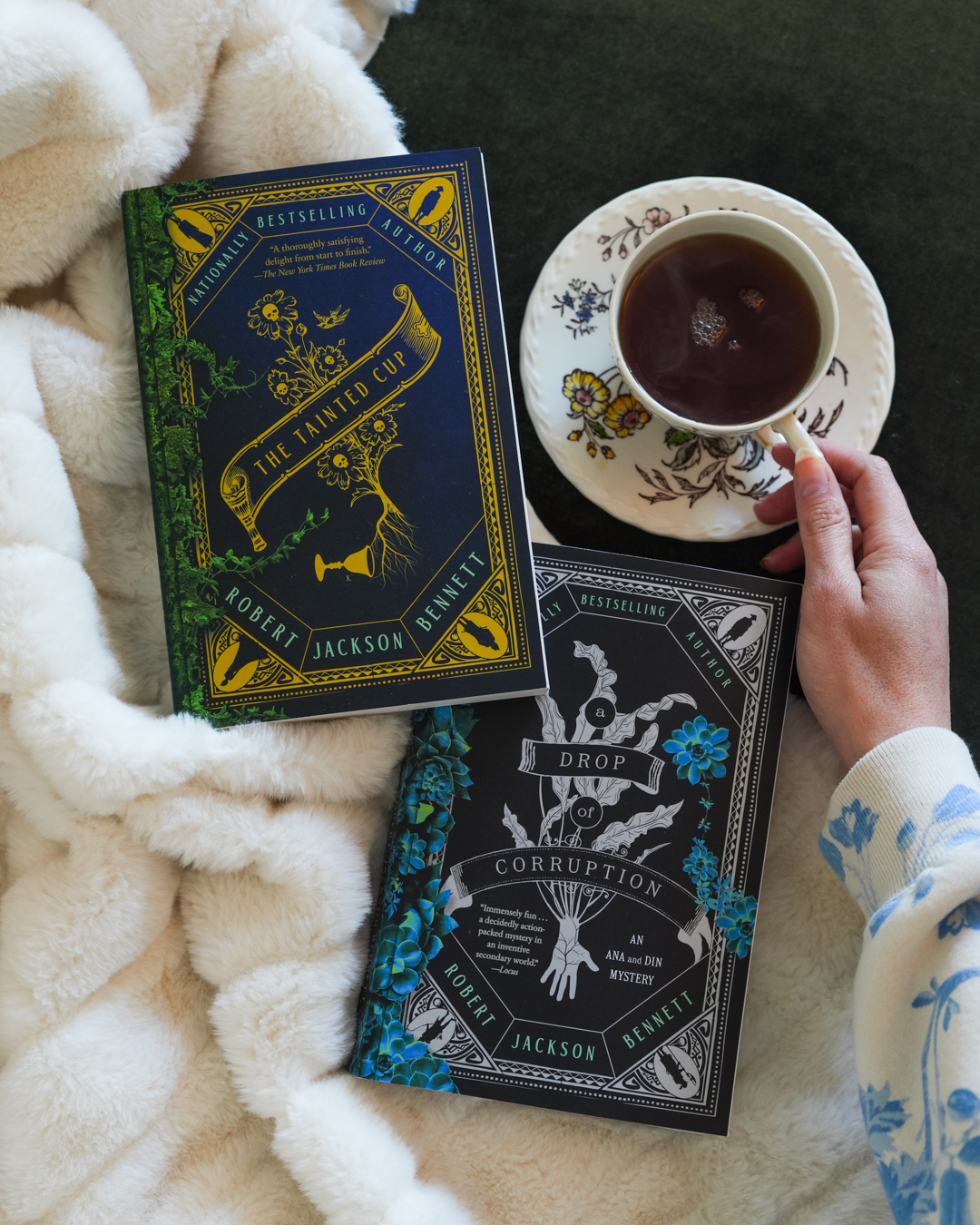 Del Rey Books Facebook ad: Thoroughly satisfying. -The New York Times Book Review
