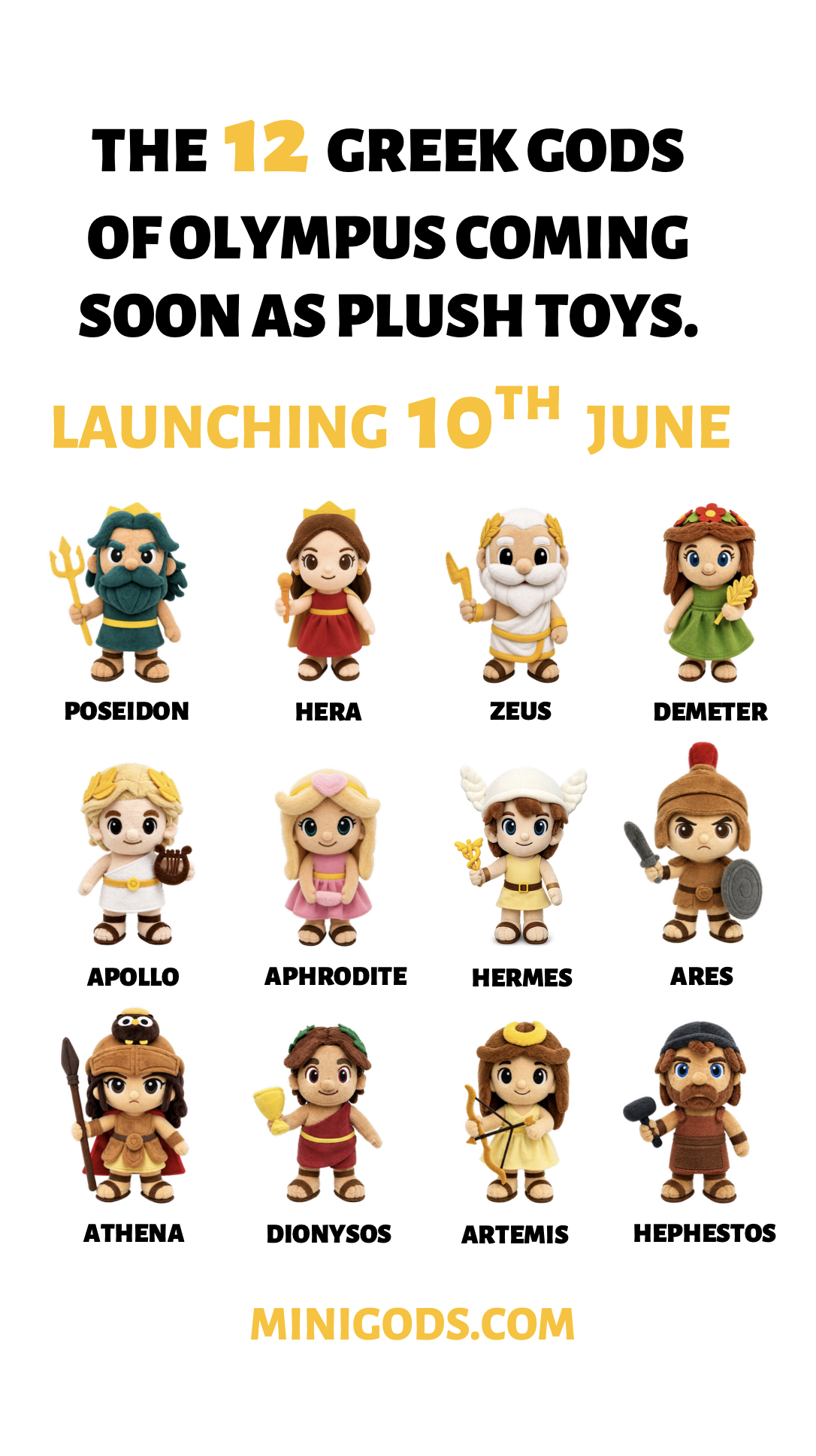 MINI GODS Facebook ad from Jun 1, 2026