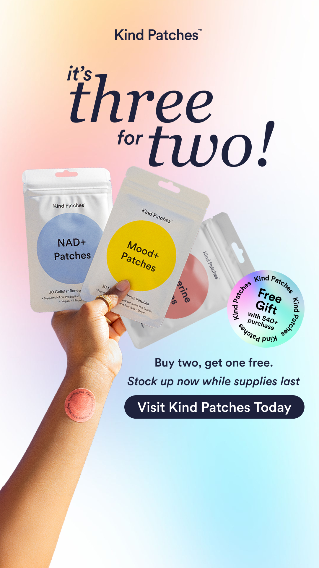 Kind Patches Facebook ad