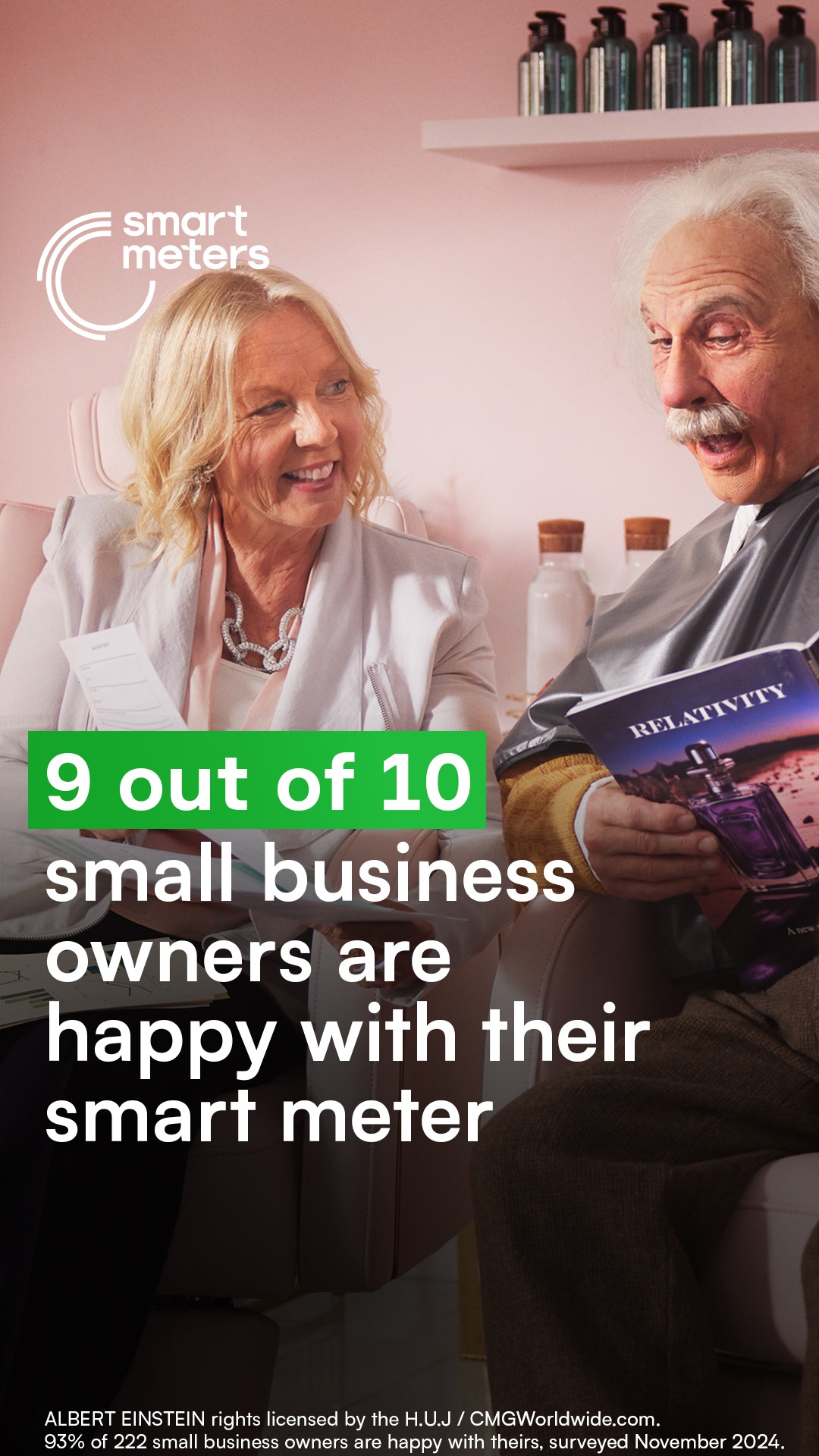 Smart meters Facebook ad