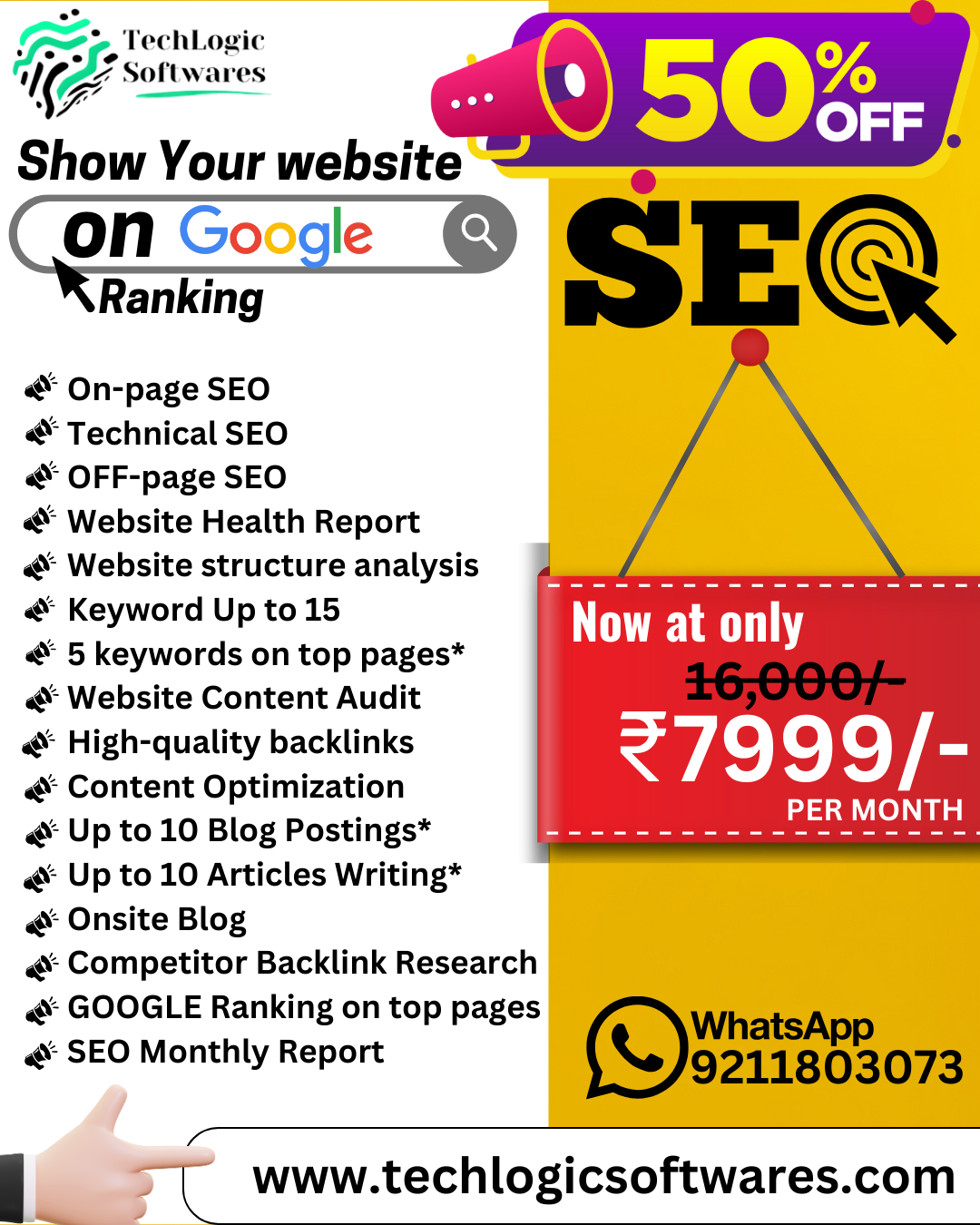 TechLogic Softwares Facebook ad