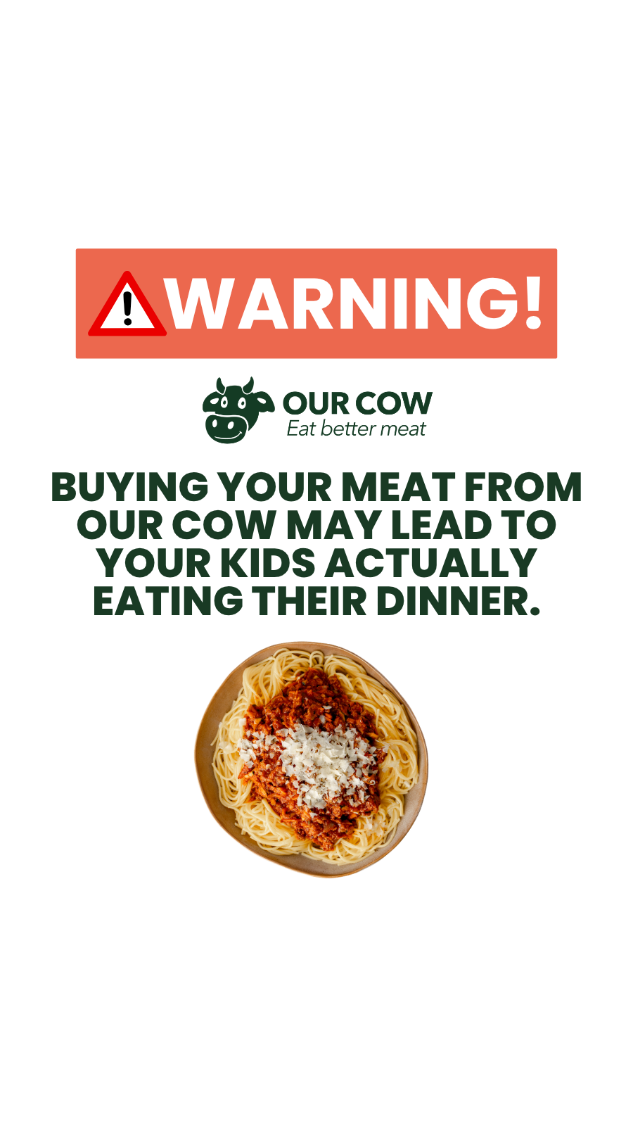 Our Cow Facebook ad