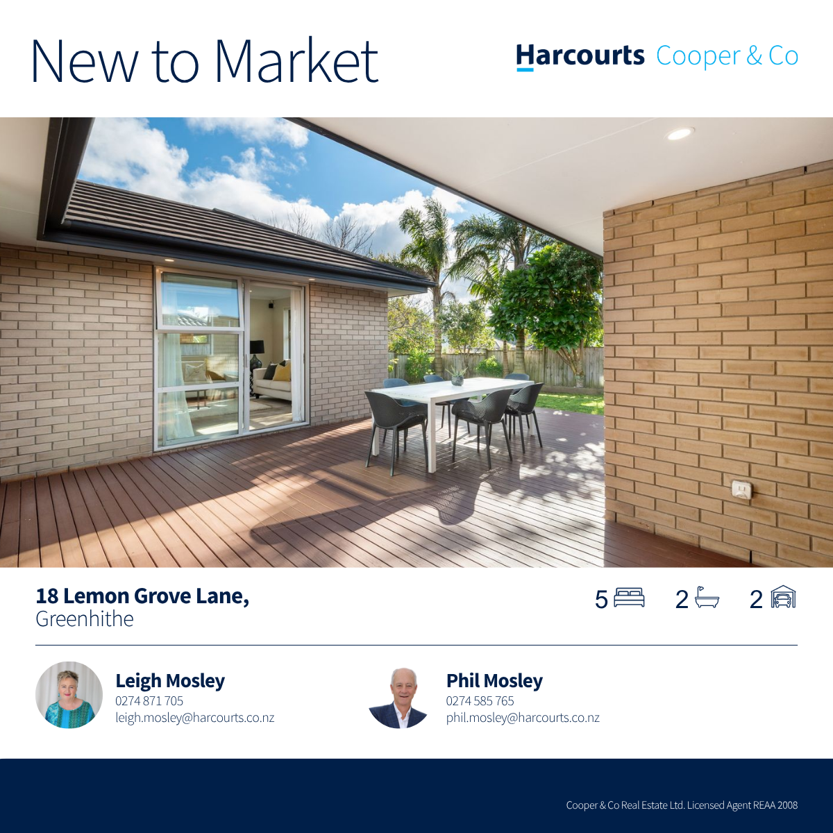 Harcourts Cooper & Co Real Estate Facebook ad