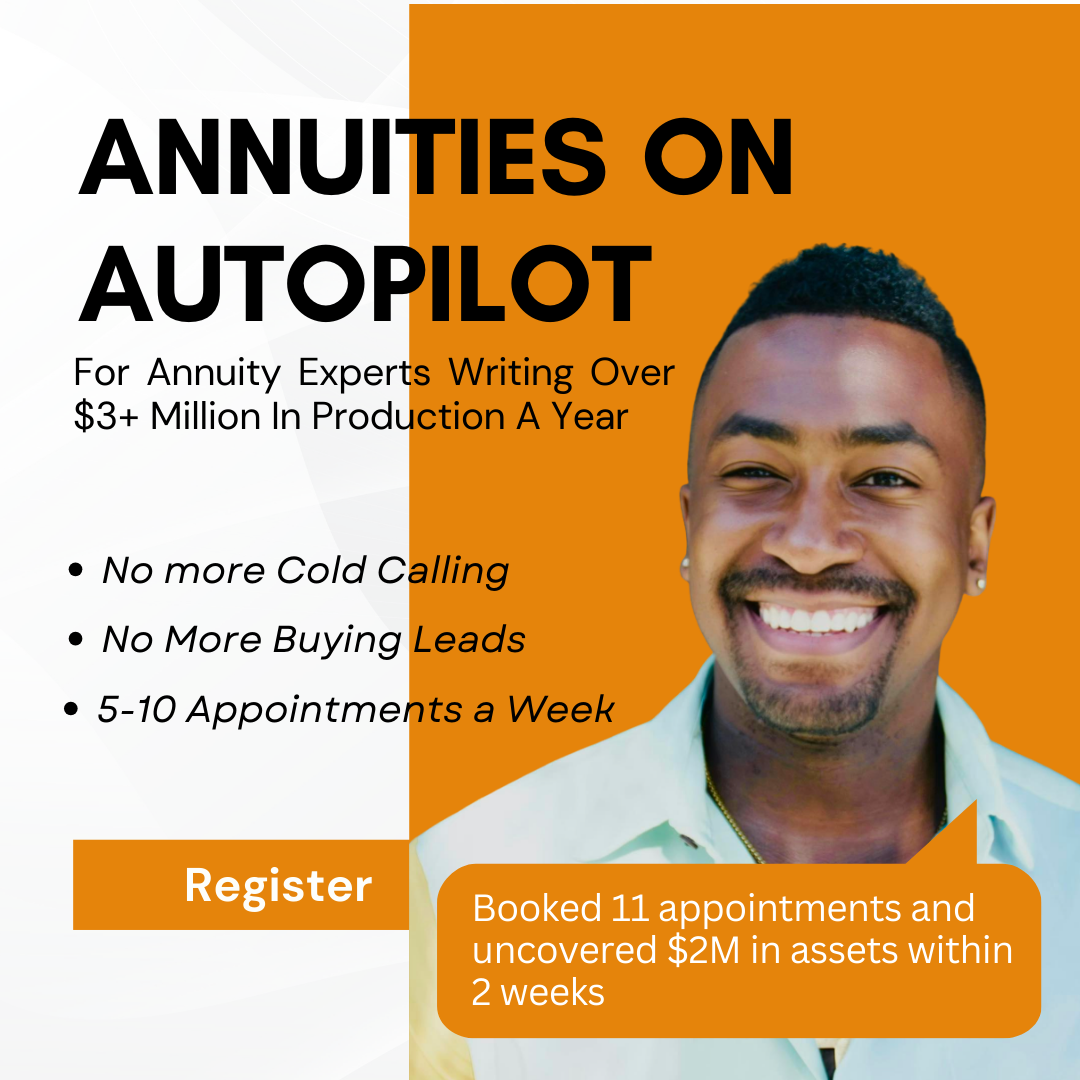 Annuity Lead Hackers Facebook ad