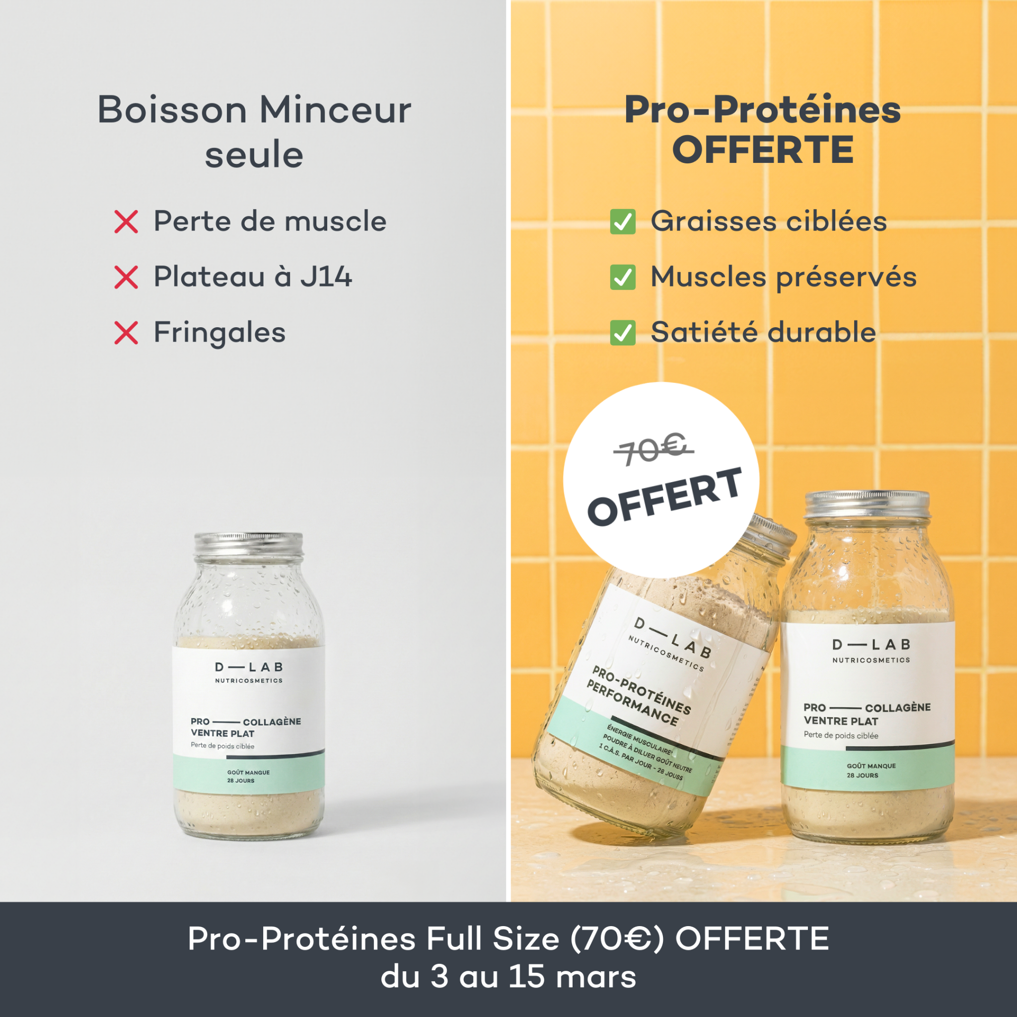 D-LAB NUTRICOSMETICS Facebook ad