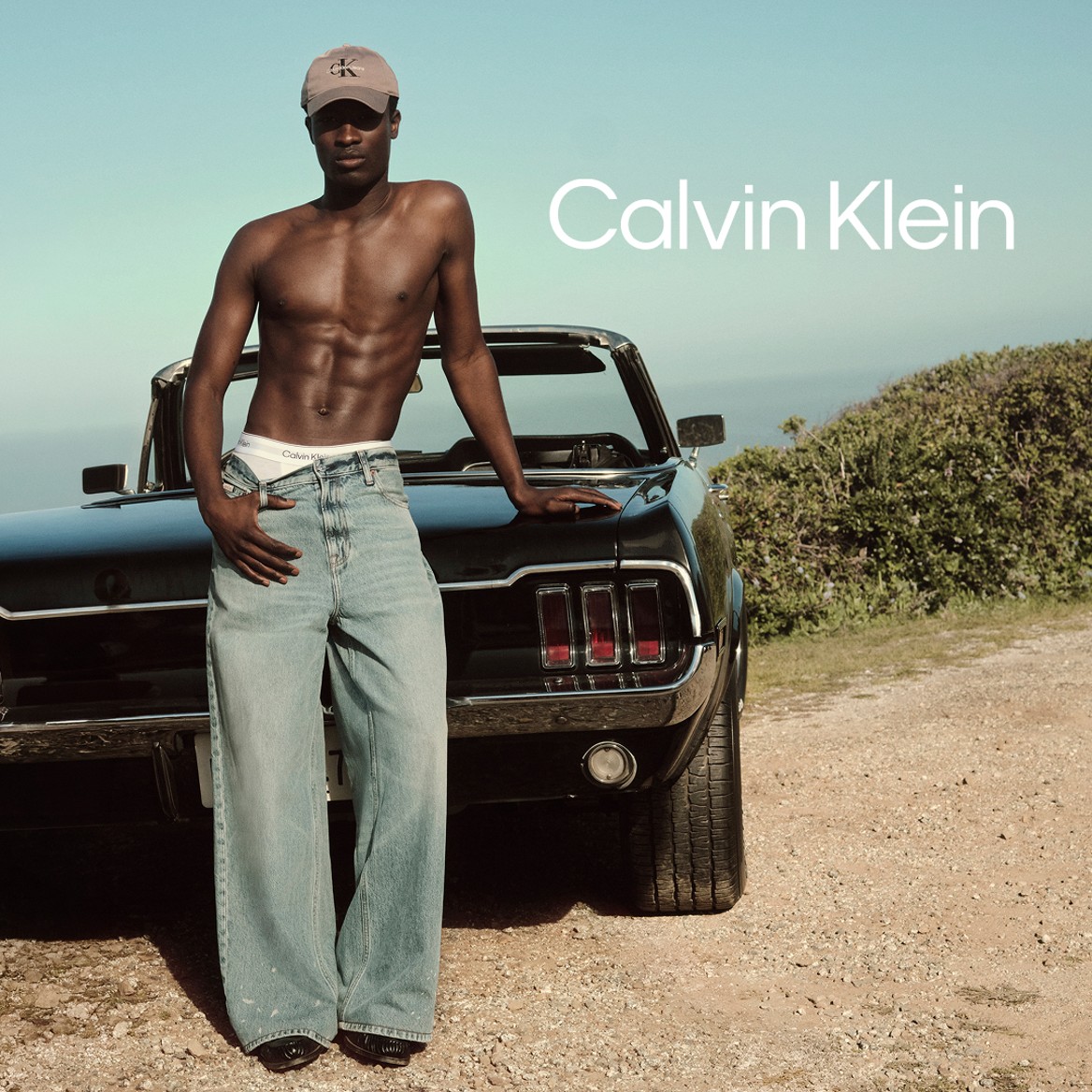 Calvin Klein Facebook ad