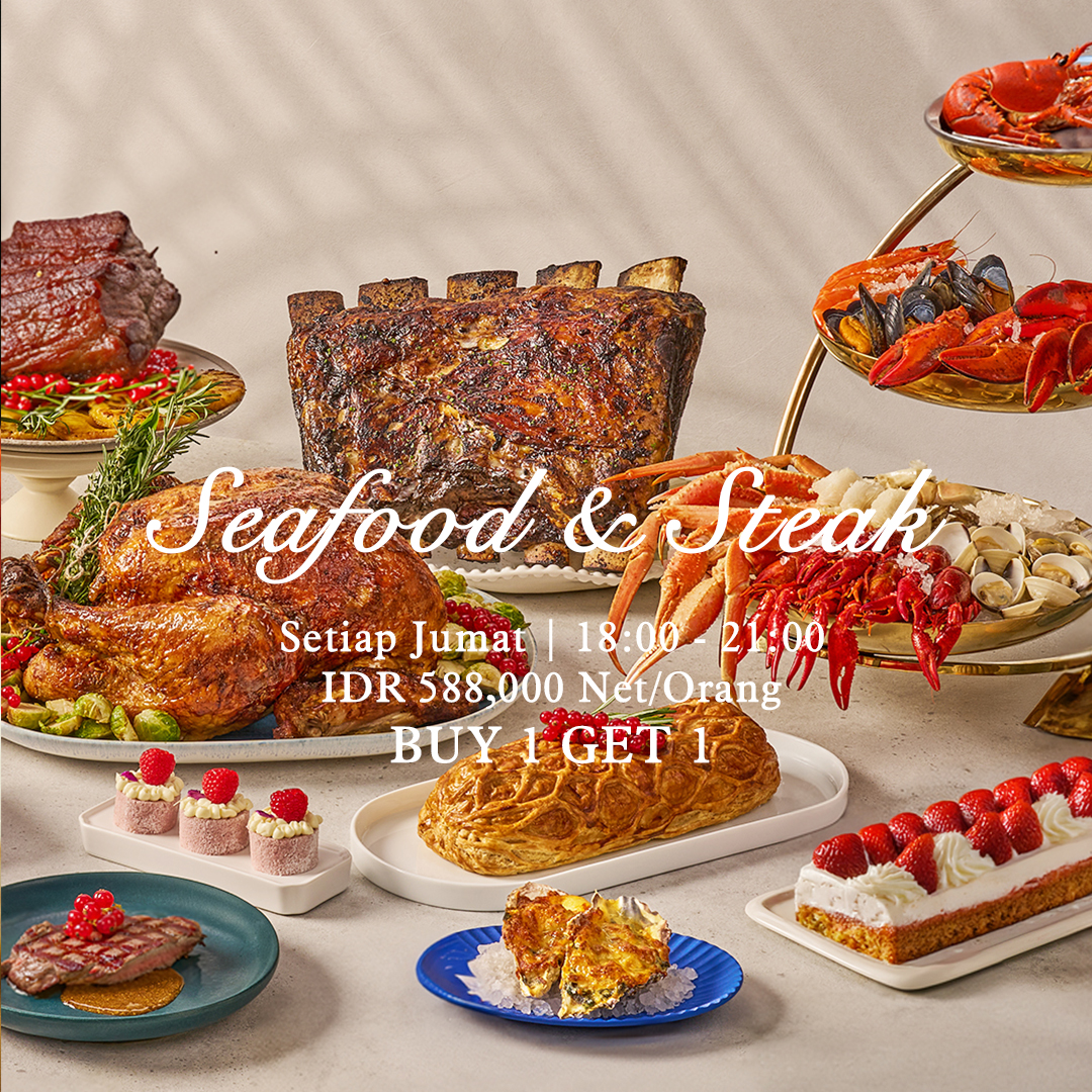 Yogyakarta Marriott Hotel Facebook ad: Nikmati pengalaman kuliner istimewa setiap akhir pekan di…