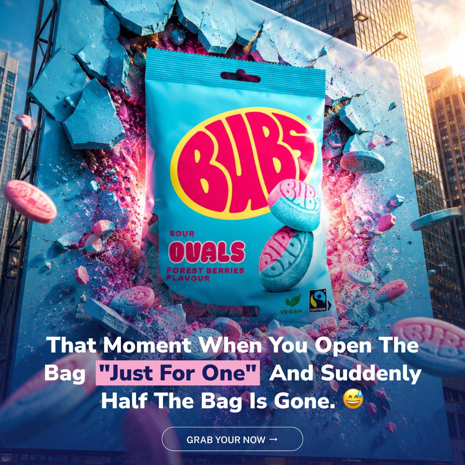 Swedish Candy Land Facebook ad