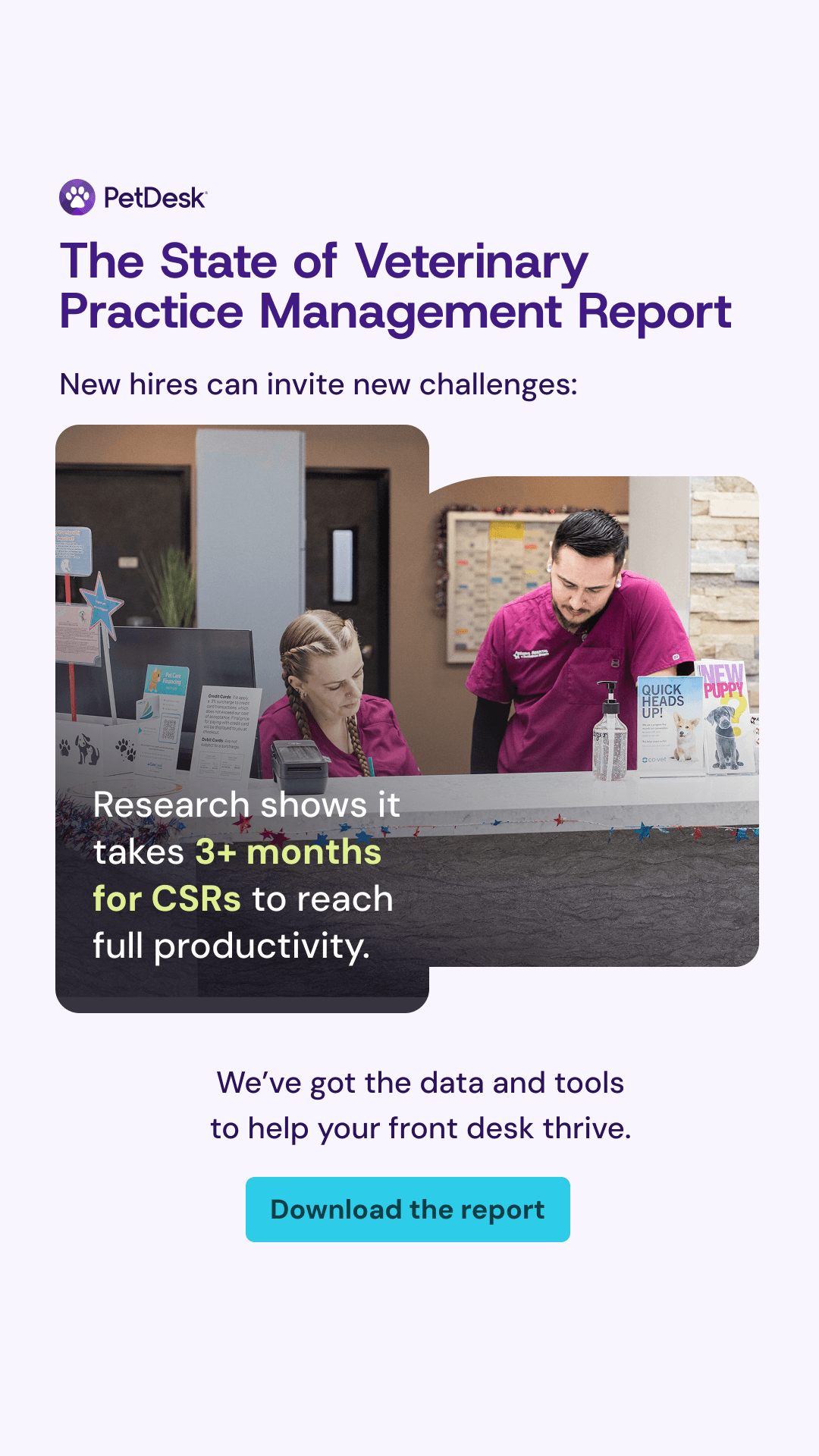 PetDesk Facebook ad from May 26, 2026