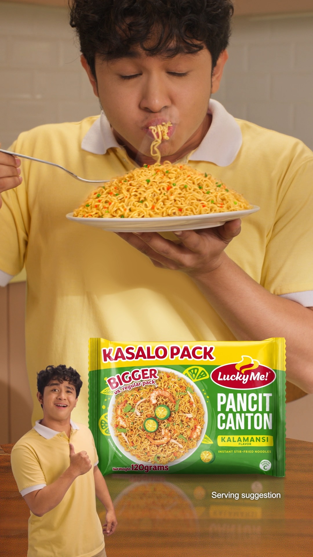 Lucky Me! Facebook ad: Gutom na Gutom?