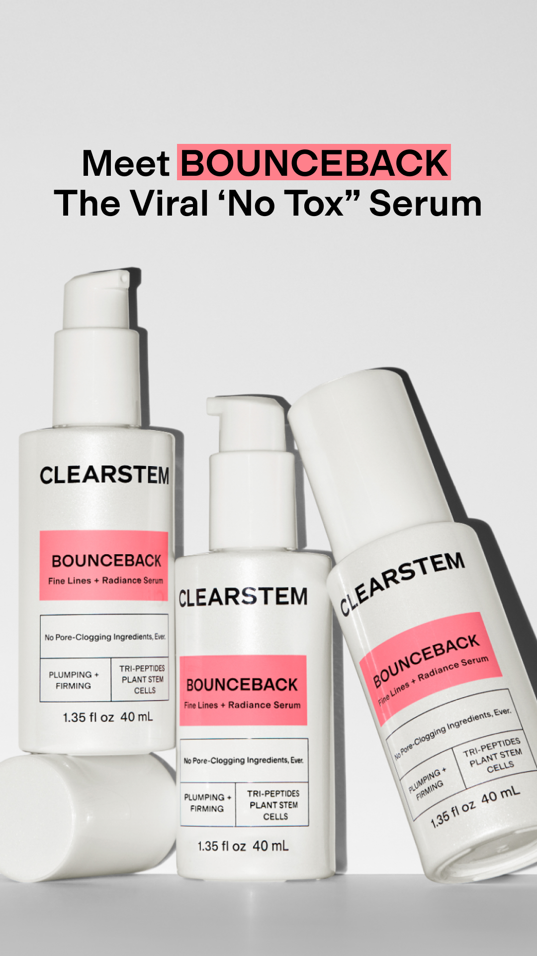 CLEARSTEM Skincare Facebook ad