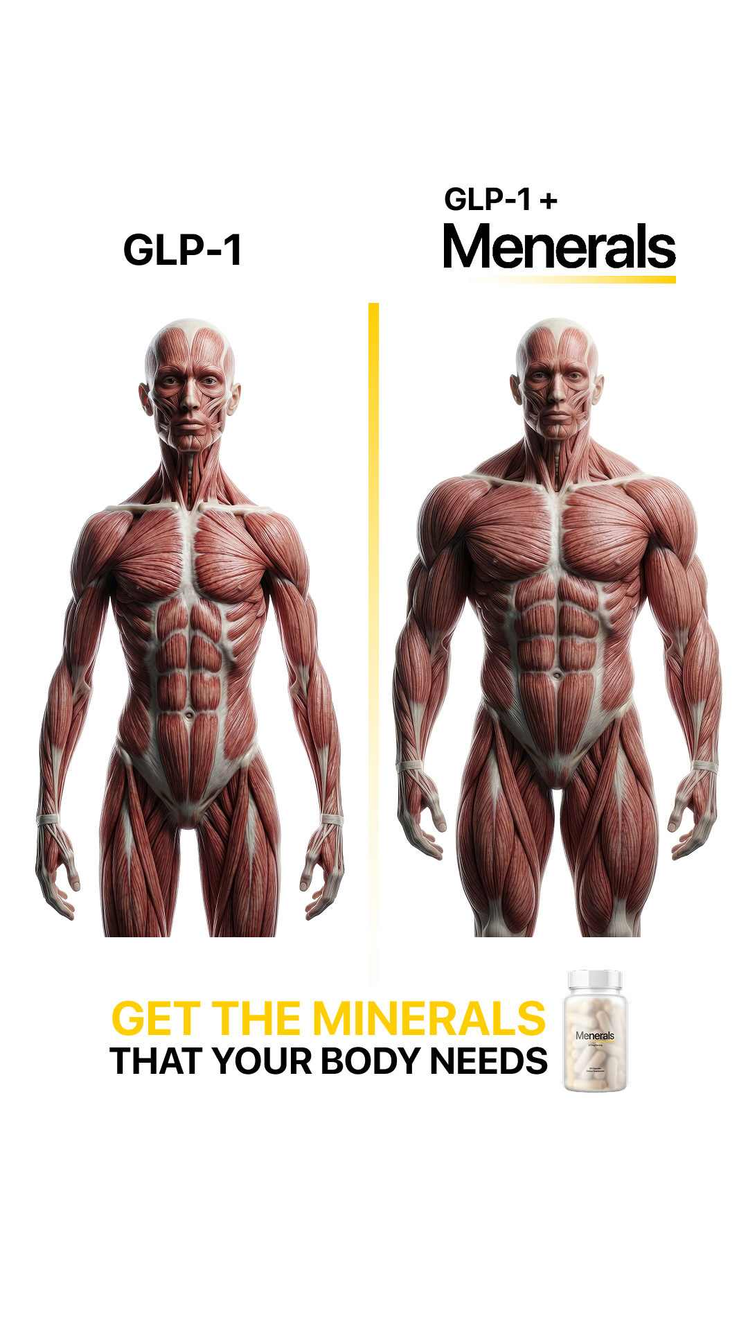 Menerals Facebook ad