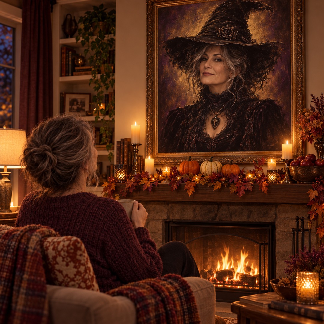 PortraitGift.Com Facebook ad: The Best Halloween Decoration Is You