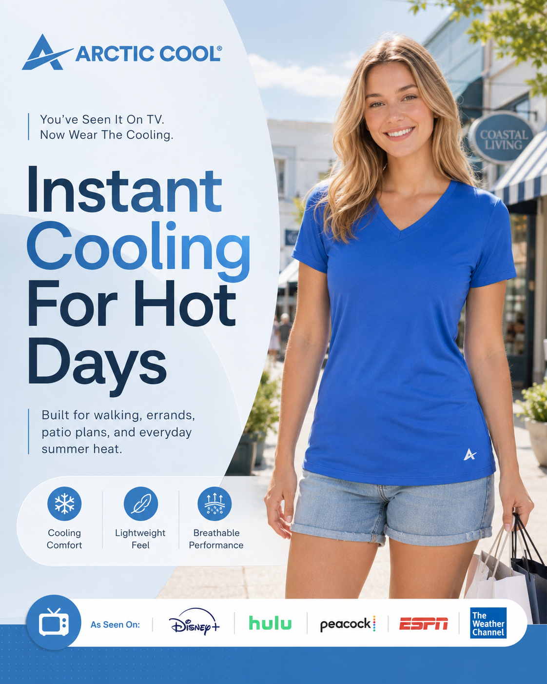 Arctic Cool Facebook ad