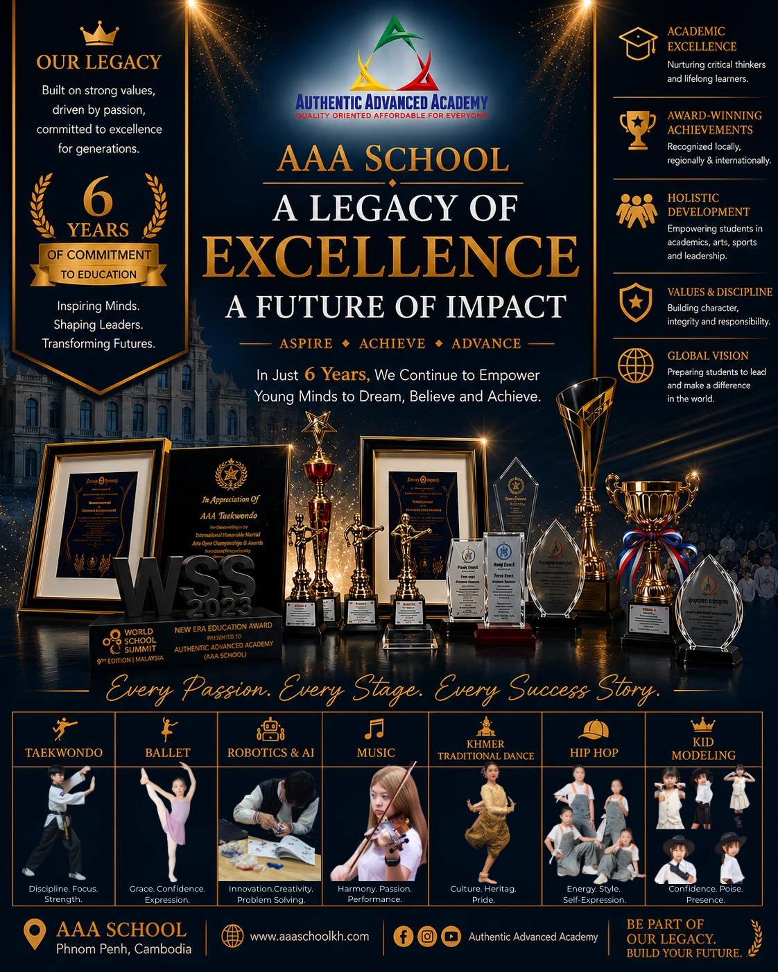 Authentic Advanced Academy Facebook ad
