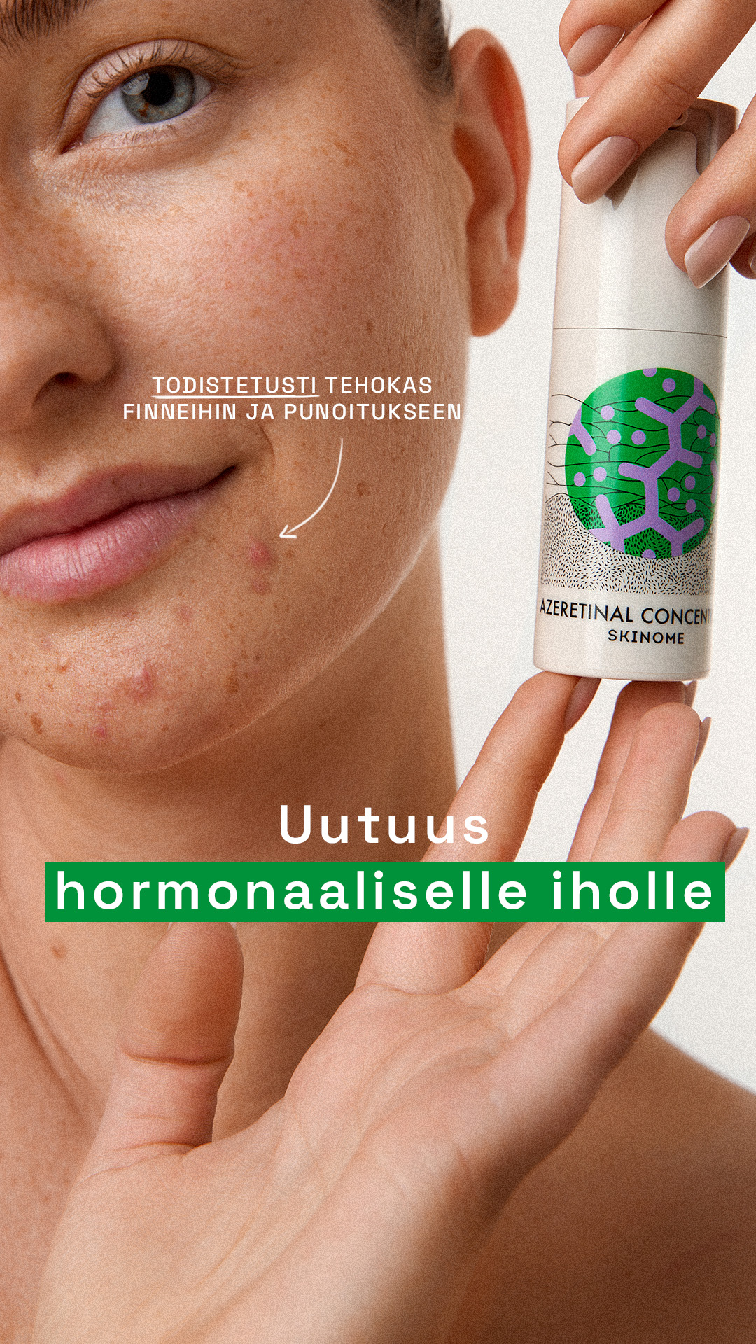 Skinome Facebook ad
