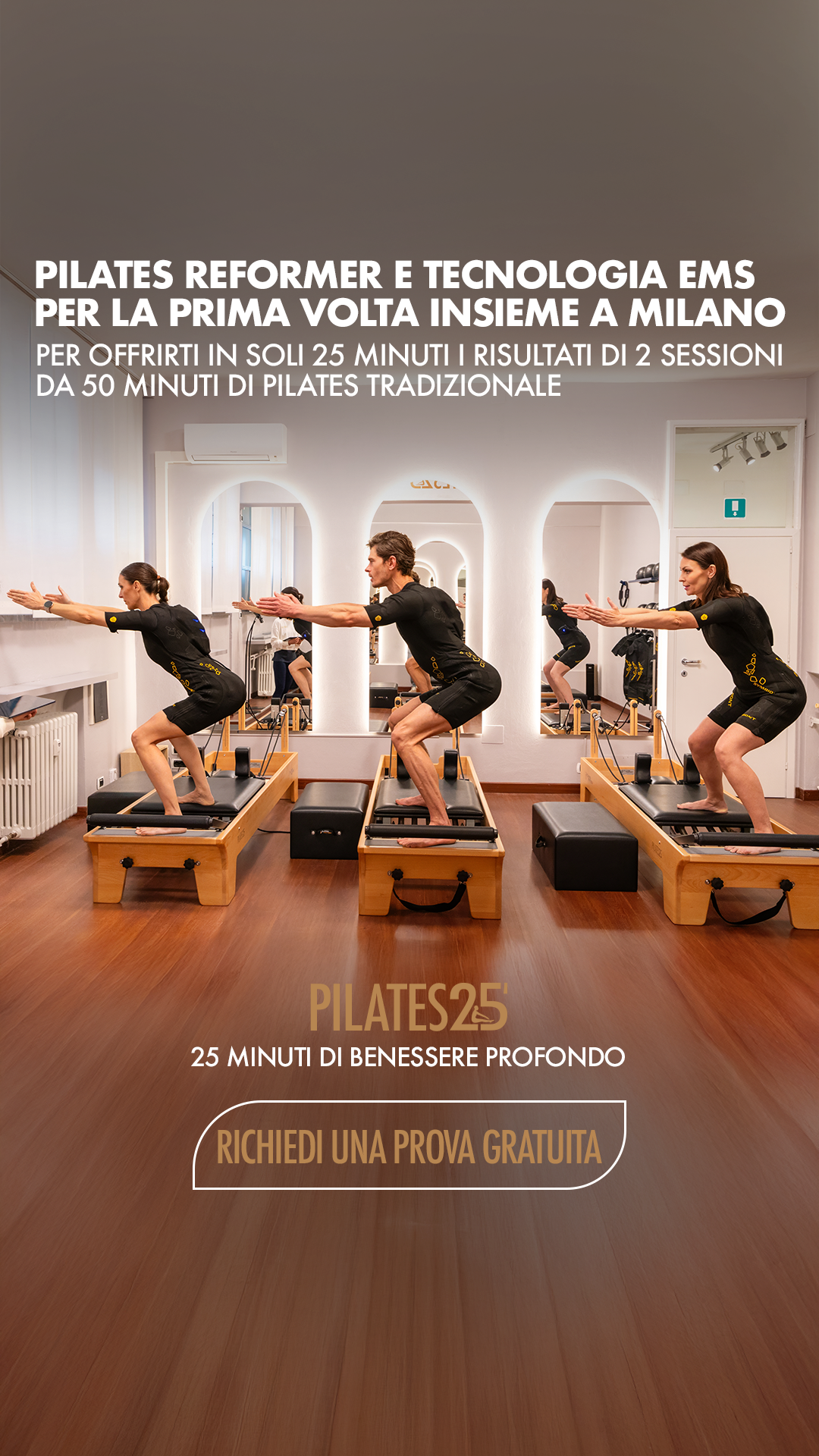 Pilates25 Facebook ad from Apr 24, 2026