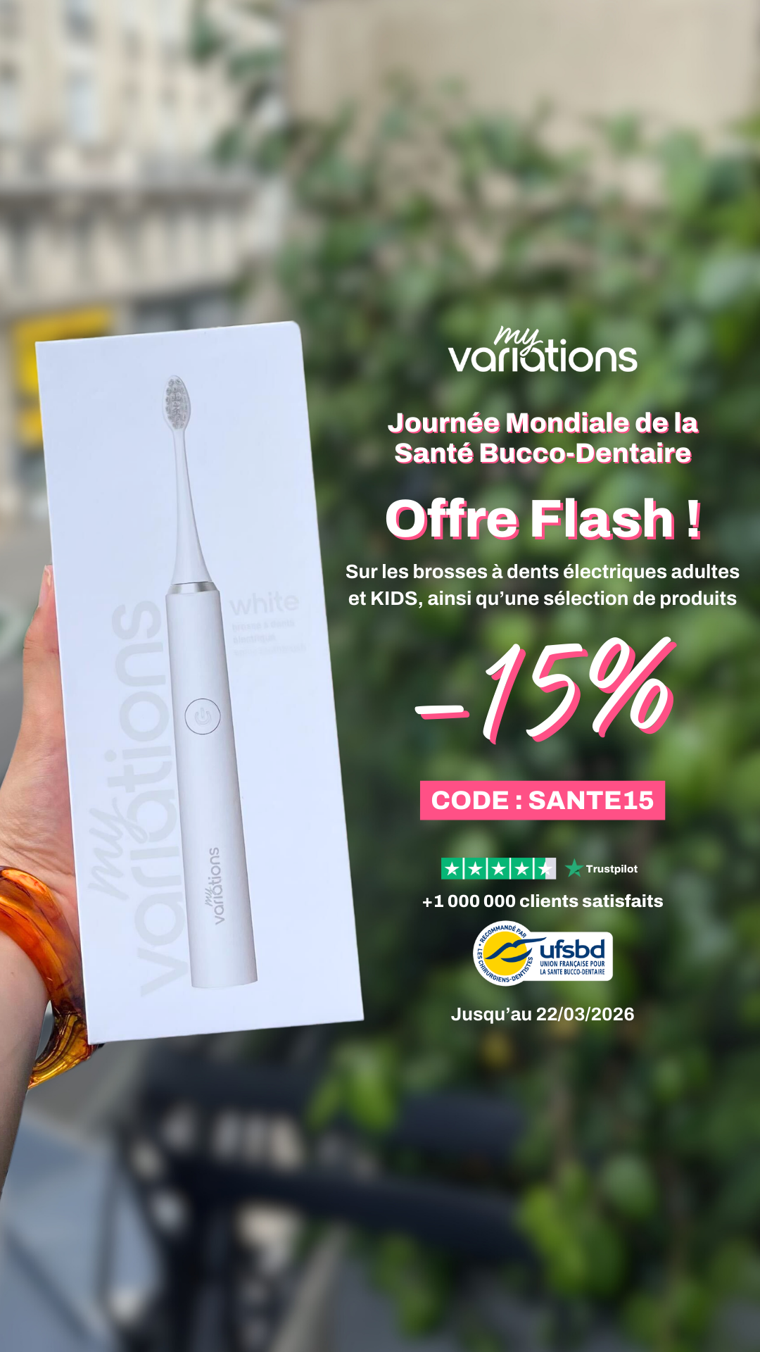 My Variations Facebook ad