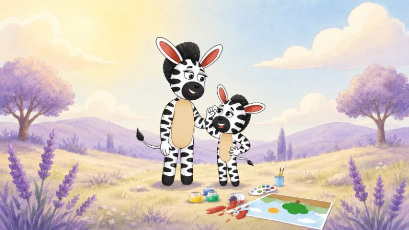 Zebra Baby Books Facebook ad