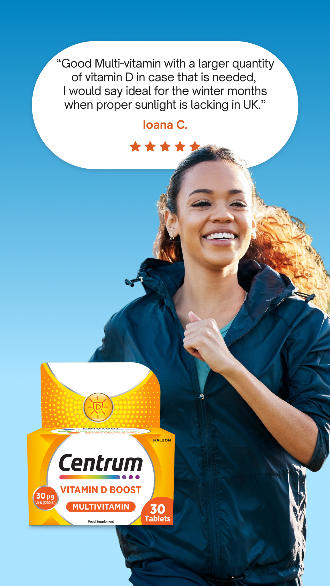 Centrum Facebook ad: Centrum Vitamin D Boost
