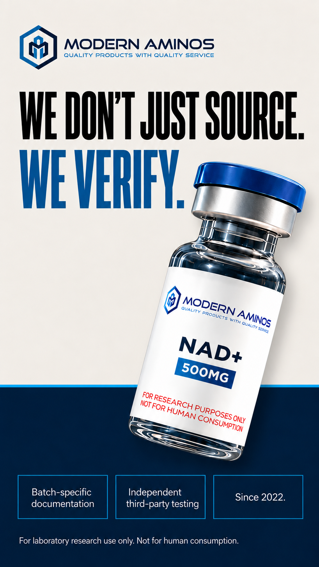 Modern Aminos Facebook ad