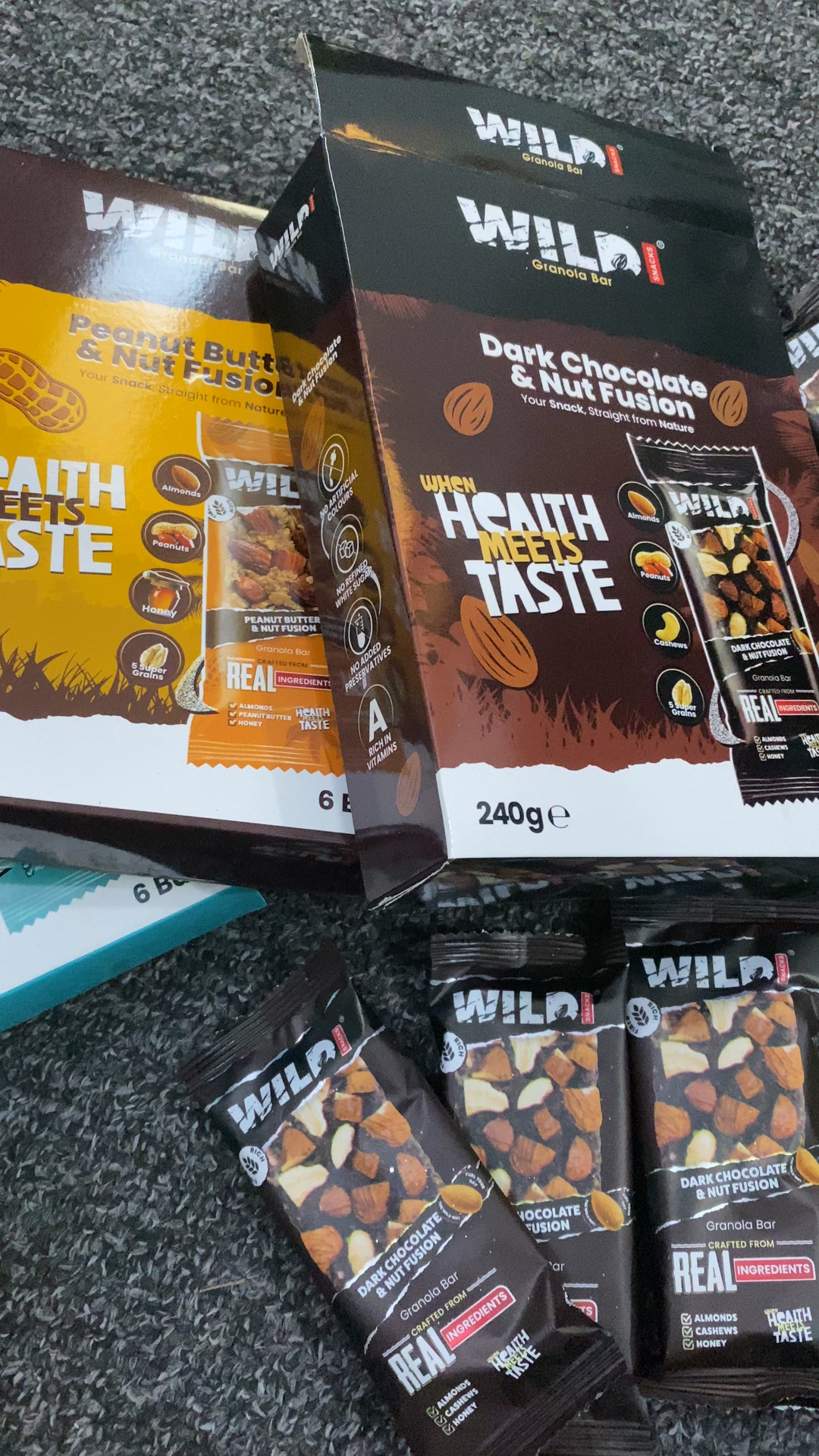 Wild Snacks Facebook ad: Pakistan's No.1 Granola Bars