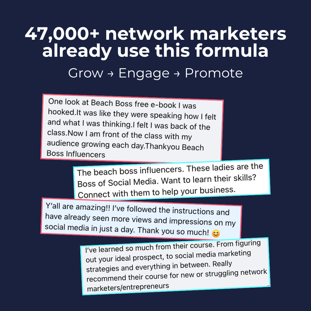Beach Boss Influencers Facebook ad