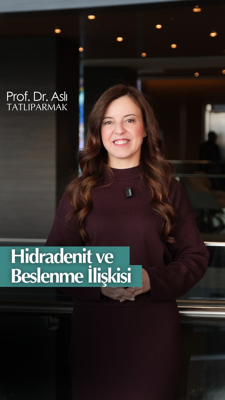 Doç.Dr. Aslı Tatlıparmak Facebook ad: Hidradenitte Beslenme serimizin bu son bölümünde, en sık…