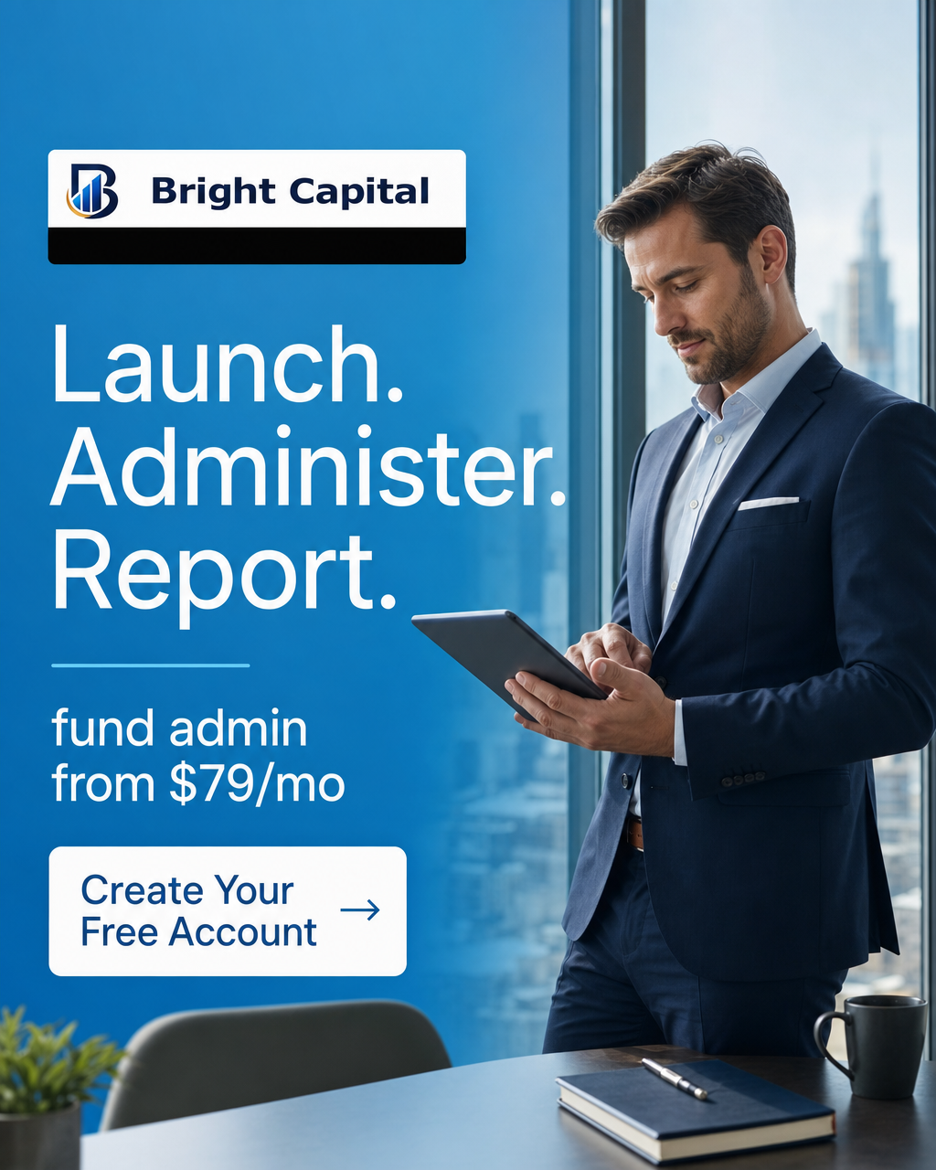 Bright Capital US Facebook ad: Streamline Investor Matching