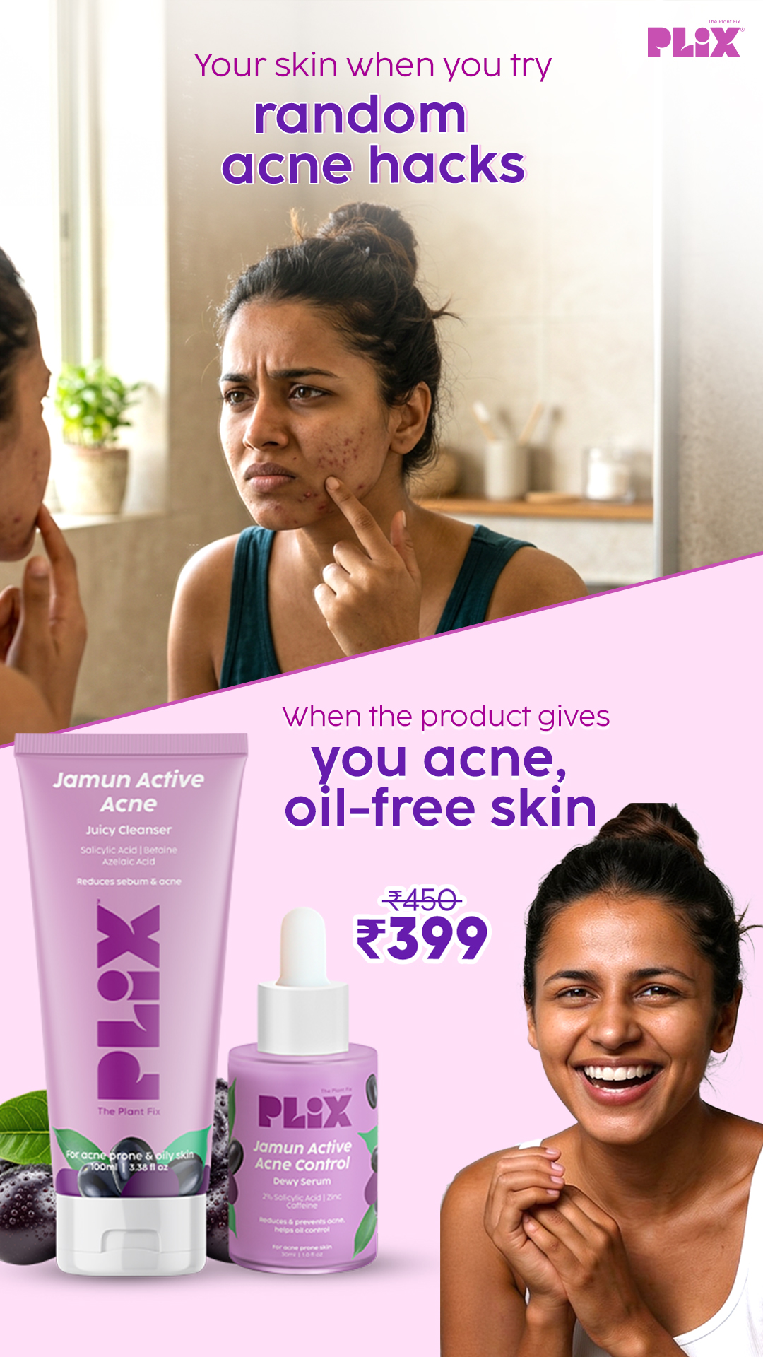Plix Facebook ad