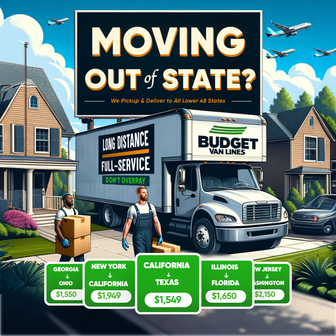 Budget Van Lines Facebook ad