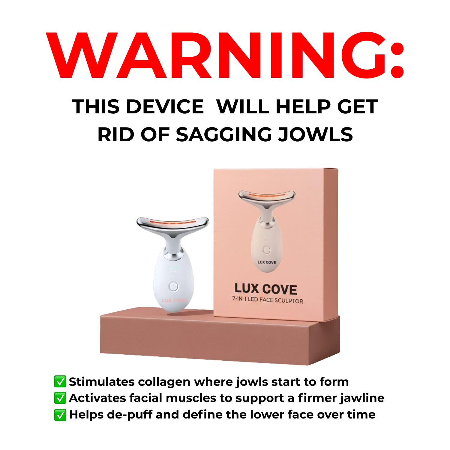 Lux Cove Facebook ad