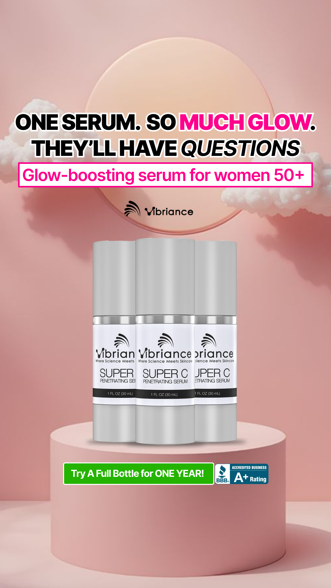Vibriance Super C Serum Facebook ad