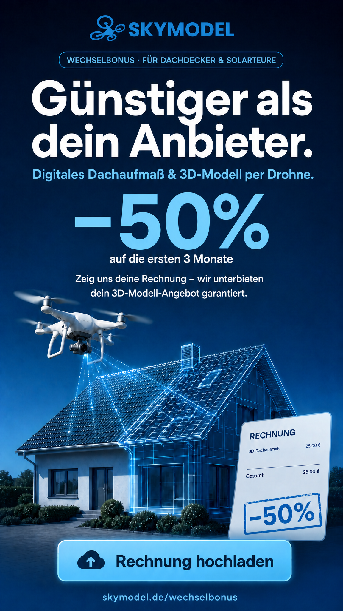 Skymodel Drohnenvermessung Facebook ad