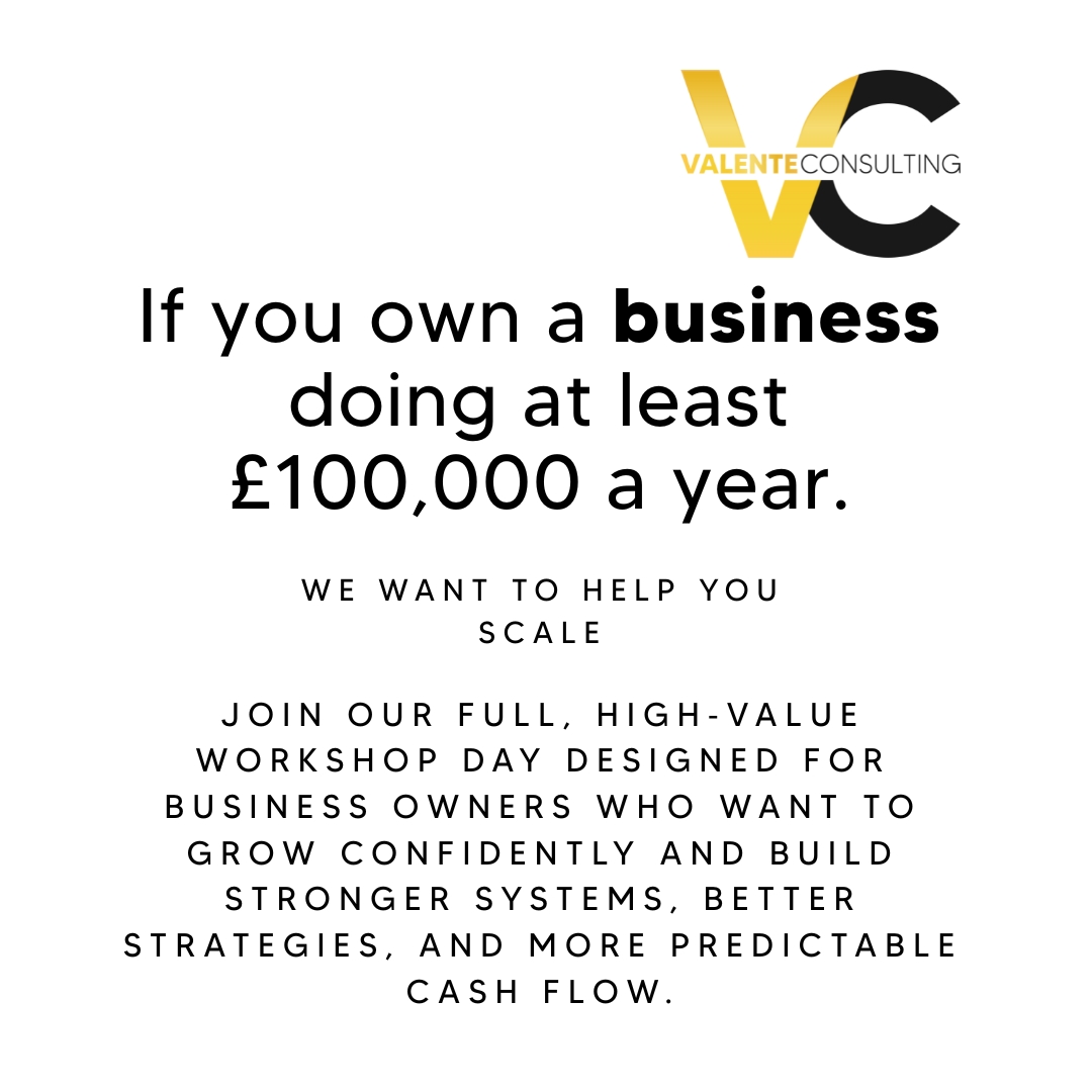 Joseph Valente Facebook ad: UK Business Owners: Want structure, profit and freedom…