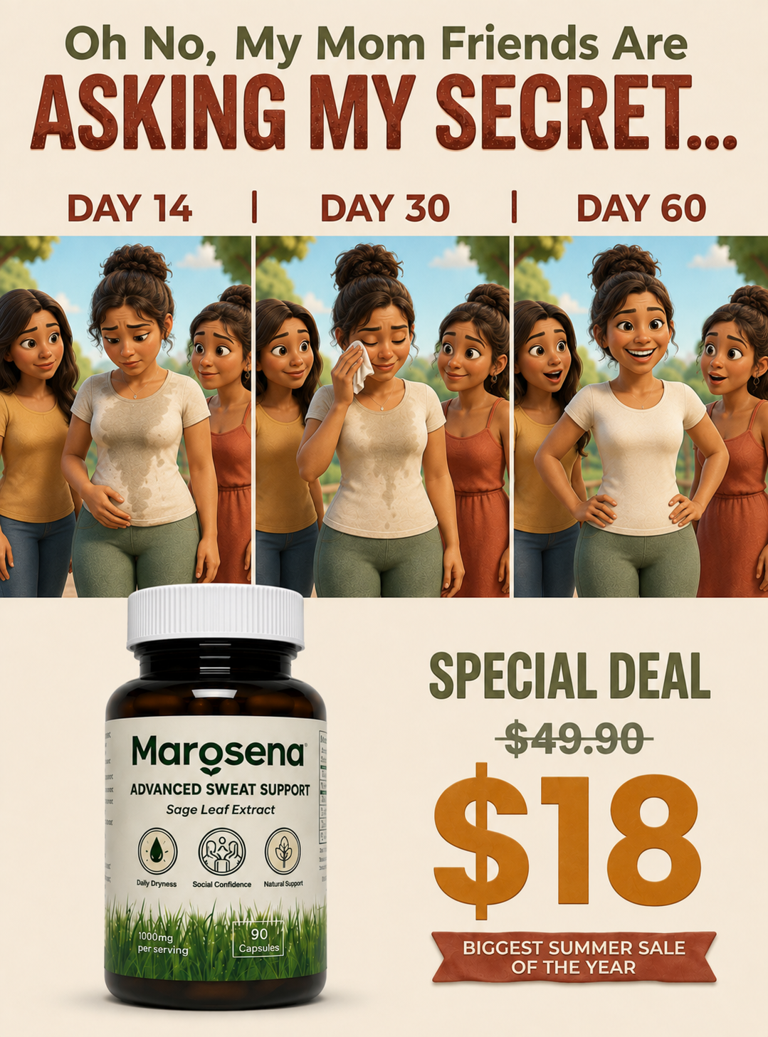 Marosena Facebook ad: CLICK HERE TO ORDER MAROSENA NOW