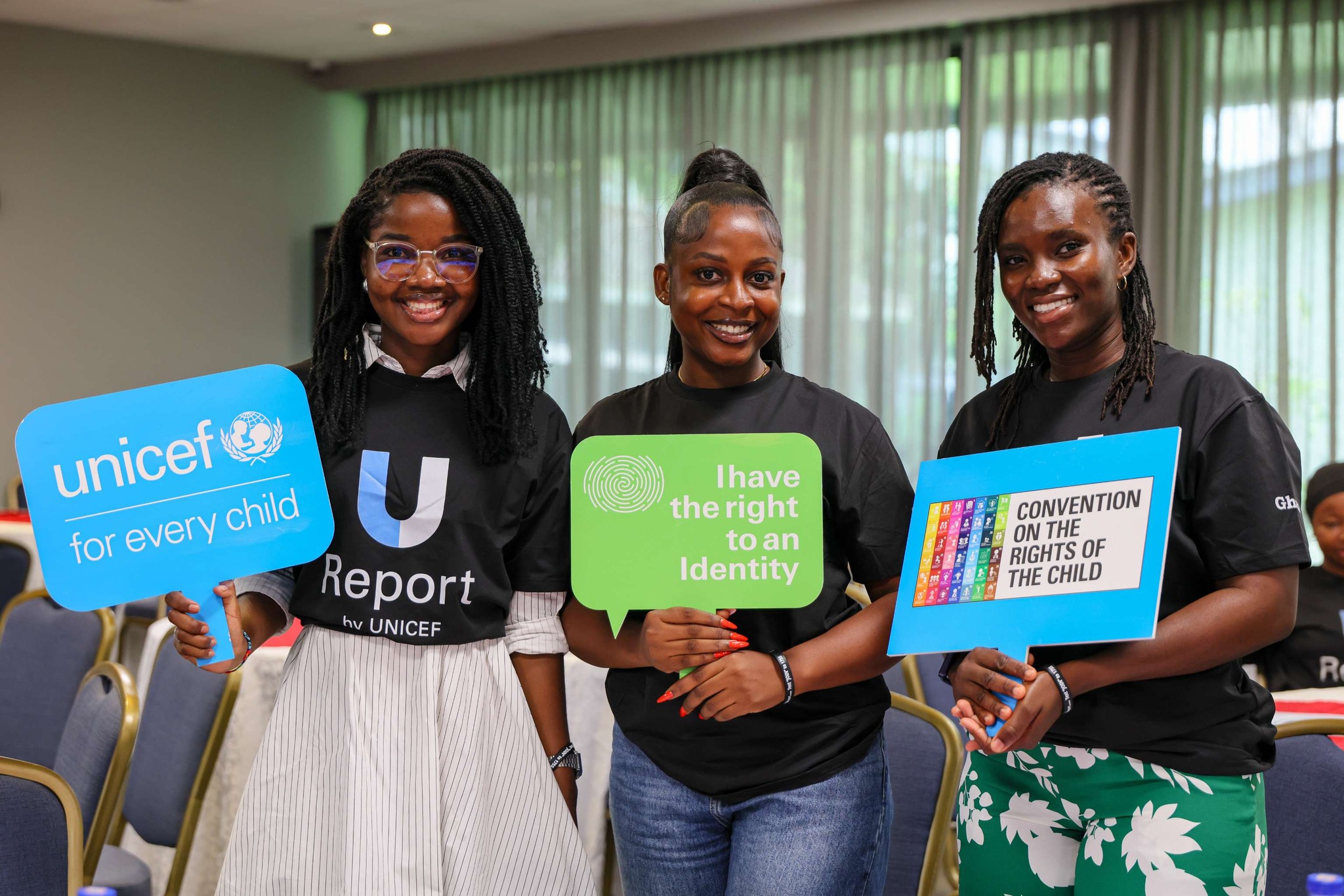 UNICEF Ghana Facebook ad: U-Reporters had an incredible experience filled with…