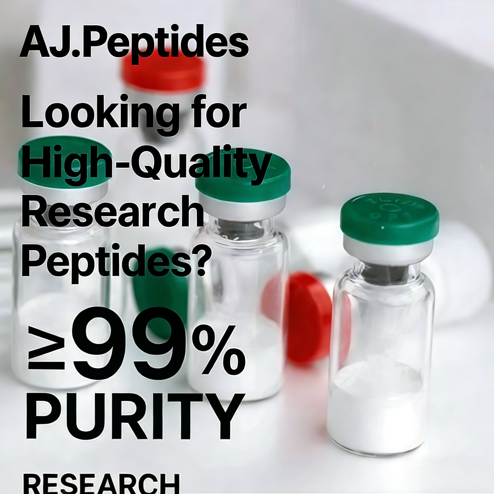 AJ.Peptides Facebook ad: AJ.Peptides: A Trusted Global Resource for Research