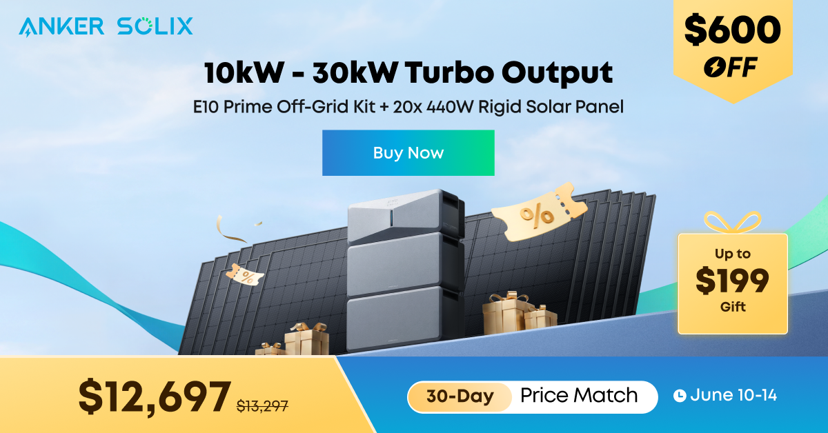 Anker SOLIX Facebook ad